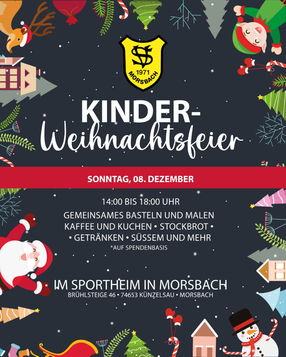 Kinderweihnachtsfeier Morsbach 2024